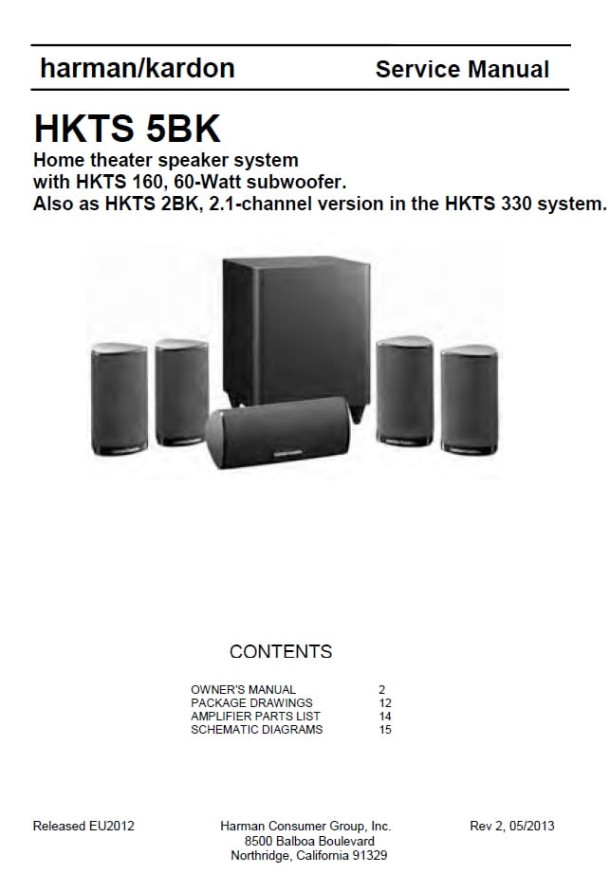 HKTS-5BK, HKTS-160 Rev.2